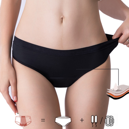 Plus Size Physiological Pants Ladies Aunt Leak-proof