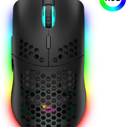 Gaming Mice Mouse 6400 DPI USB RGB Flowing Backlit Light Wired PC Laptop PS4 PS5 Random Color
