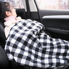 12V heating blanket black gray / USB