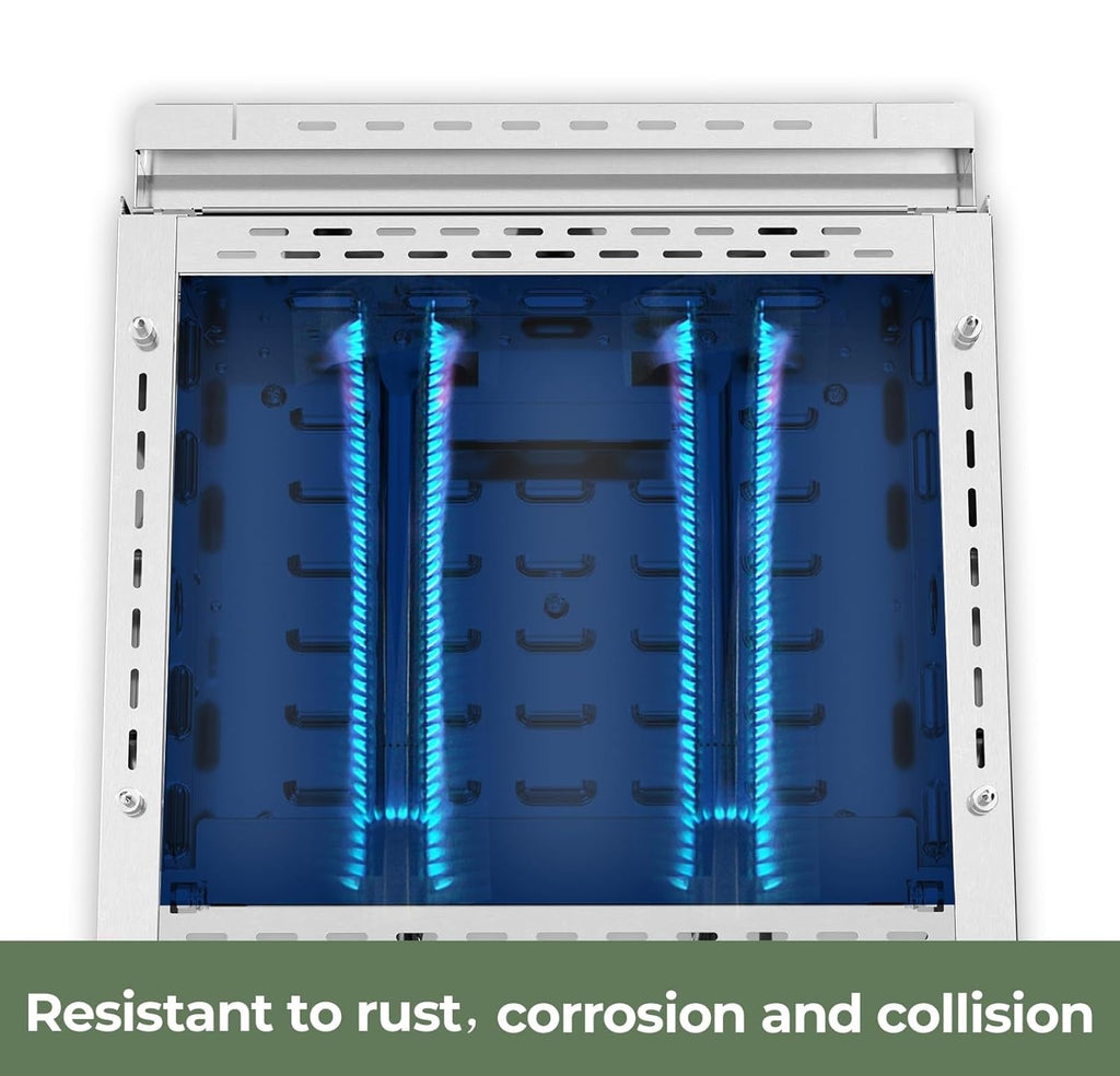 3 Burners Portable Propane Griddle，25 inch Stainless Steel Gas Grill，24,000 BTU Table Top Grill TG0130C