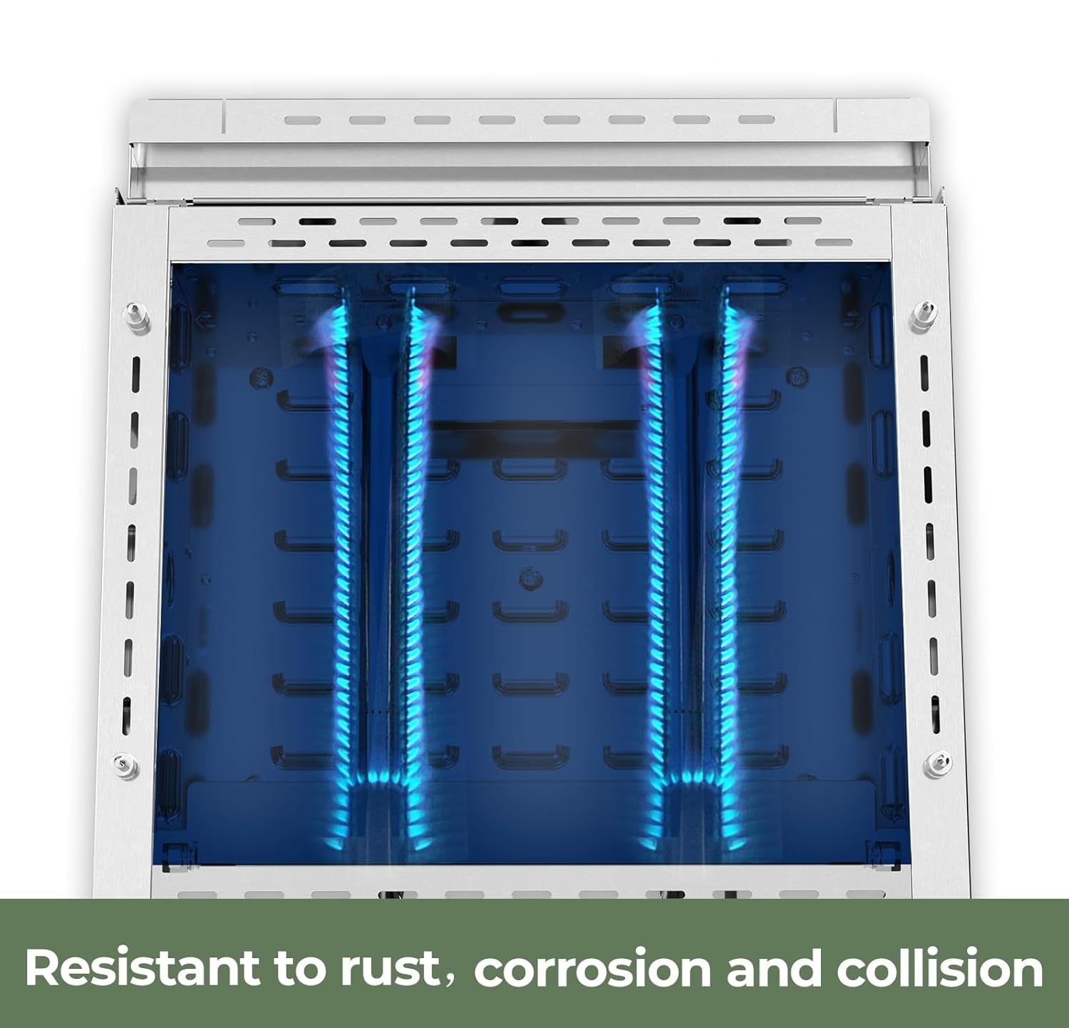 3 Burners Portable Propane Griddle，25 inch Stainless Steel Gas Grill，24,000 BTU Table Top Grill TG0130C