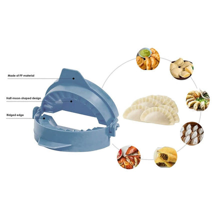 3-Piece Set: Perfect Dumpling Ravioli Empanadas Pie Pastry Maker Mold Dough Press