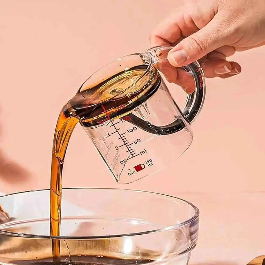 4-in-1 Adjustable Measuring Cup-Cup – One Tool, All Sizes