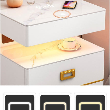 Intelligent Bedside Table Multi-function Speaker With Fingerprint Lock