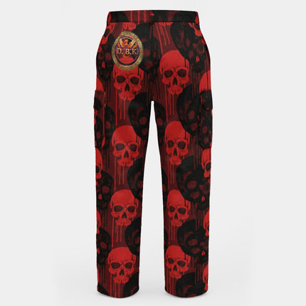 BAD TO THE BONE TRENDY GRAFFITI SKULLS JEANS Designs By Kiekie