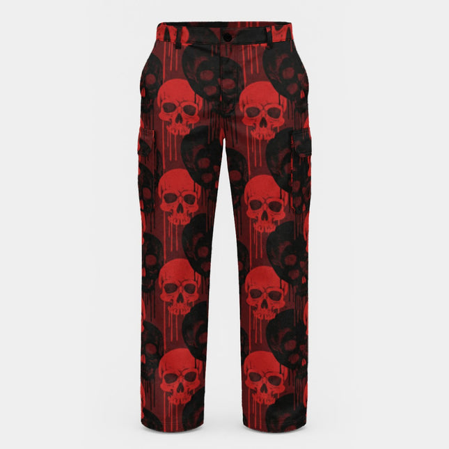 BAD TO THE BONE TRENDY GRAFFITI SKULLS JEANS Designs By Kiekie
