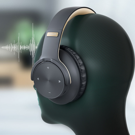 Subwoofer wireless music headphones