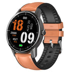 Brown leather / 1