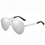Silver frame silver lens