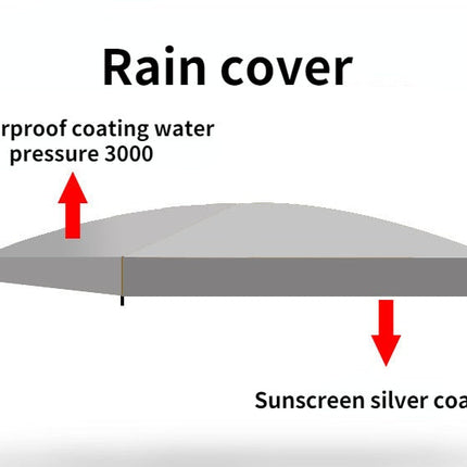 Rear Extension Tent Canopy Portable Multi-function