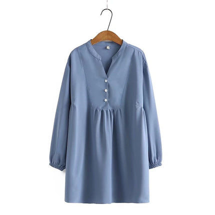 Fashionable Plus Size Women's Skirt Dress With Temperament