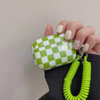 Green And White Plaid / AirPods1 2