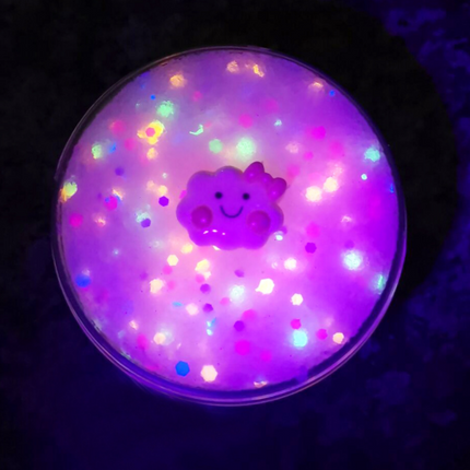 Fluorescent Brushed Mud Slim Crystal Mud