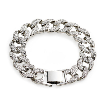 Cuban Bangle Bracelet Fashion Trendy Men's Jewelry