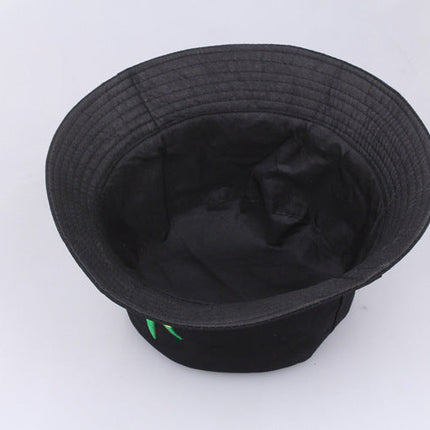 Men and Women Couples Beach Basin Hats Spring and Summer Foldable Letter Hats