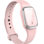 Pink with clock