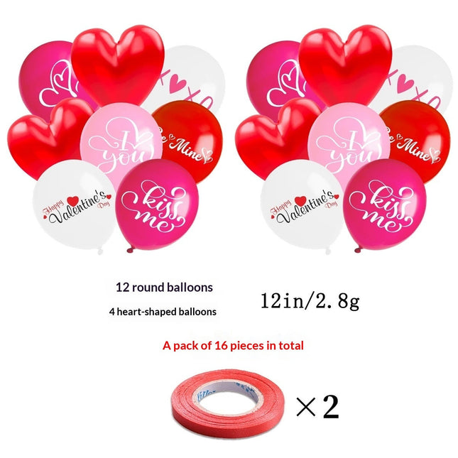 Valentine's Day Theme Love Balloon Wedding Party Decoration