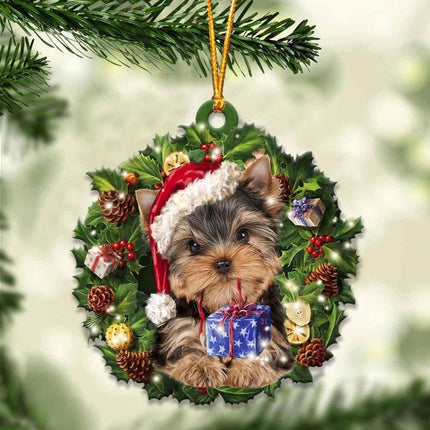 Car Pendant Sleeping Dog Angel Home Decor Acrylic Showcase Hanging Ornaments For Doors