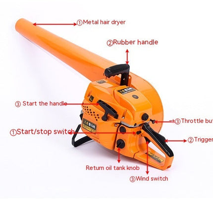 Wind Power Fire Extinguisher High Power Carrying Road Hair Dryer