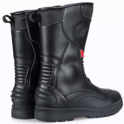 Motorcycle Brigade Equipment Wear-resistant Non-slip Waterproof Road Warm Cycling Shoes