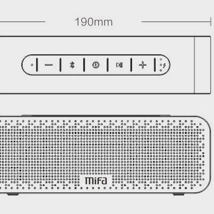 Portable bluetooth speaker