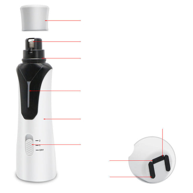 High-Power Electric Dog And Cat Automatic Manicure