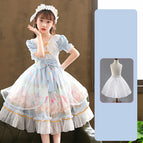 Blue with skirt / 110cm