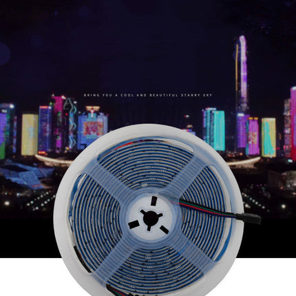 Blue plastic white disk colorful soft light bar