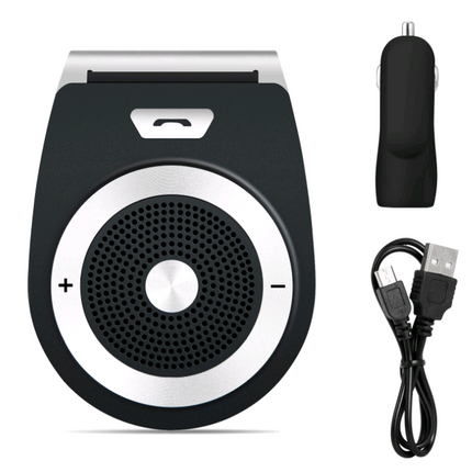 Sun visor Bluetooth hands-free four-language Bluetooth music receiver car Bluetooth hands-free phone 4.1