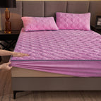 Peony Pink / 90x200cm Single Fitted Sheet