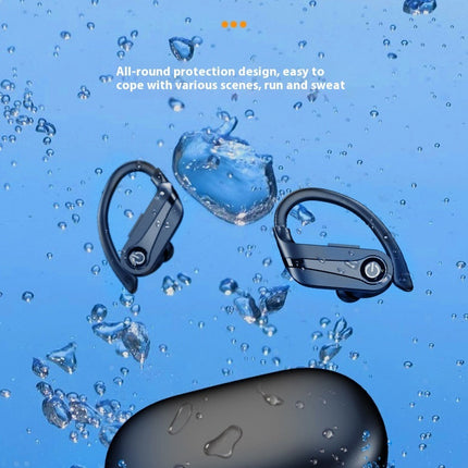 Wireless Bluetooth Headset Large Power Hanging Ear Noise Reduction