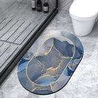 Smoky gold oval / 40x60cm