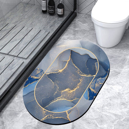 The Diatom Mud Cushion Is Water-absorbing Quick-drying Non-slip Machine Washable