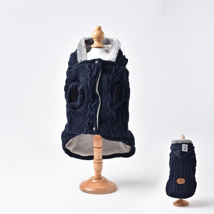 Wool plus fleece pet clothing