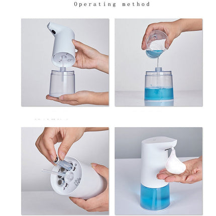 Infrared sensor foam soap dispenser