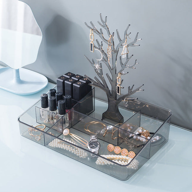Wishing tree table top jewelry storage box