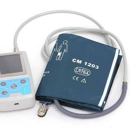 CONTEC ABPM50 Handheld 24hours Ambulatory Blood Pressure Monitor With PC Software 3 Cuffs