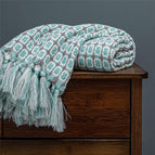 Teal and Grey007 / 130*150CM