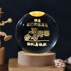 Solid Wood Lamp Holder / Graduation never Goodbye 6CM