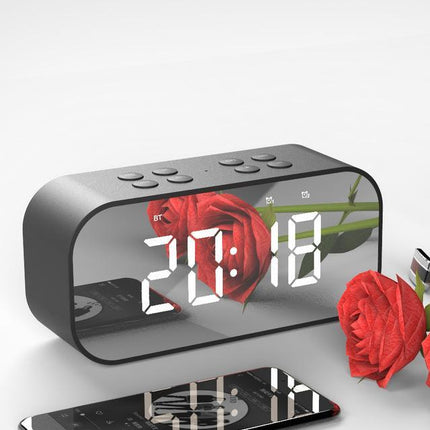 Wireless bluetooth speakers with LED display Clock