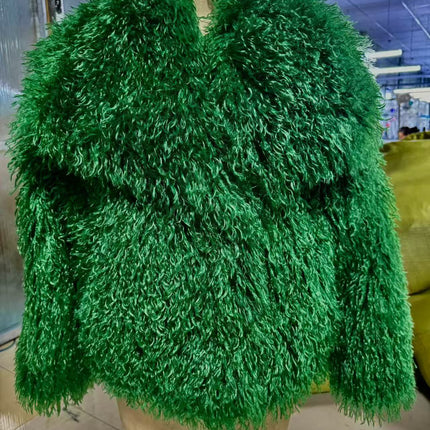 Fashion Fox Fur Fur Coat Fluffy Plush Women's Clothing