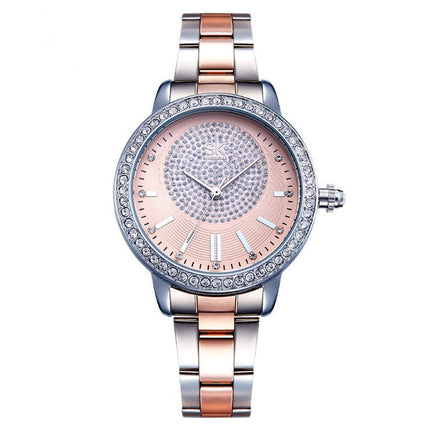 Shengke Rose Gold Watch