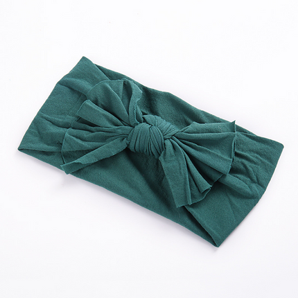Nylon stockings fashion wide hair band handmade bow headband