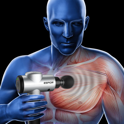 Deep vibration shock massager