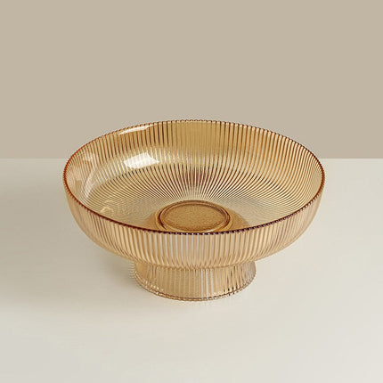 Glass Fruit Tray Living Room Coffee Table