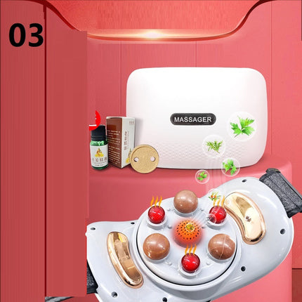 Heating Automatic Kneading Massage Belt Abdomen Massager