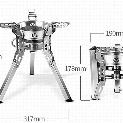 Fierce Stove Large Fierce Stove Head Large Power Group Windproof Stove Head