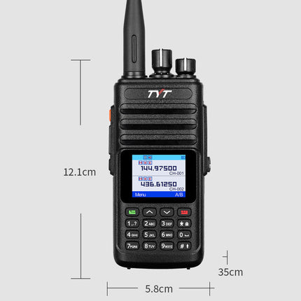 Interphone Outdoor Portable Power Self-driving Tour Dual-band Walkie-talkie Commercial