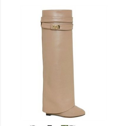 Knee-length Catwalk Fashion Boots Plus Size