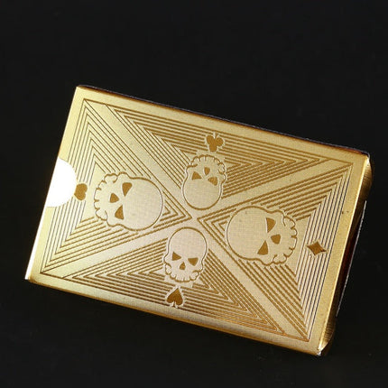 Waterproof gold foil playing CARDS